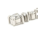 ノンブランド NON BRAND ダイヤ ペンダント プラチナシルバー Pt900 ダイヤモンド Pt850(チェーン) ネックレス プラチナム 4P 4石 4粒 ドロップ ラインストーン バートップ