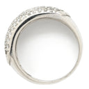 ノンブランド NON BRAND ダイヤリング プラチナシルバー Pt900 ダイヤモンド リング 指輪 パヴェダイヤ 13号