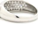 ノンブランド NON BRAND ダイヤリング プラチナシルバー Pt900 ダイヤモンド リング 指輪 パヴェダイヤ 13号