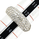 ノンブランド NON BRAND ダイヤリング プラチナシルバー Pt900 ダイヤモンド リング 指輪 パヴェダイヤ 13号