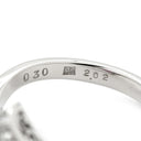 ノンブランド NON BRAND ルビー ダイヤ ピンクレッド×プラチナシルバー Pt ルビー ダイヤモンド リング 指輪 赤 ピンク プラチナム ハートモチーフ ファセットカット 11.5号