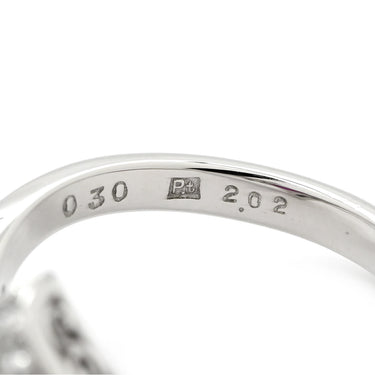 ノンブランド NON BRAND ルビー ダイヤ ピンクレッド×プラチナシルバー Pt ルビー ダイヤモンド リング 指輪 赤 ピンク プラチナム ハートモチーフ ファセットカット 11.5号