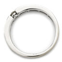 ノンブランド NON BRAND ダイヤリング ホワイトゴールド K18WG ダイヤモンド リング 指輪 一文字 ダイヤモンド 13号