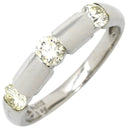 ノンブランド NON BRAND ダイヤ リング プラチナシルバー Pt900 ダイヤモンド リング 指輪 プラチナム 3粒 3p スリーストーン 0.50ct ダイヤモンド 3ポイント トリプルダイヤ 11号