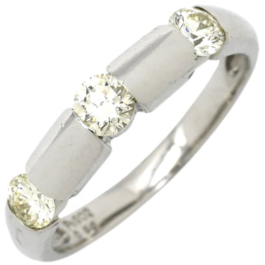 ノンブランド NON BRAND ダイヤ リング プラチナシルバー Pt900 ダイヤモンド リング 指輪 プラチナム 3粒 3p スリーストーン 0.50ct ダイヤモンド 3ポイント トリプルダイヤ 11号