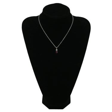 ノンブランド NON BRAND ルビー ダイヤ プラチナシルバー Pt900 ルビー ダイヤモンド ペンダントトップ 赤 レッド ビルマ産 ネックレストップ