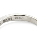 ノンブランド NON BRAND ダイヤリング プラチナシルバー Pt900 ダイヤモンド リング 指輪 3P 3石 3粒 5.5号