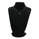 ノンブランド NON BRAND サファイア ダイヤモンド プラチナシルバー Pt850 サファイア ダイヤモンド ネックレス Pt850 ドロップ ペンダント ダイヤ 青 オーバル ブルーサファイア