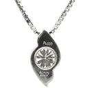 ノンブランド NON BRAND ダイヤペンダント プラチナシルバー Pt900 ダイヤモンド Pt850(チェーン) ネックレス 1P 1粒