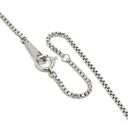 ノンブランド NON BRAND ダイヤペンダント プラチナシルバー Pt900 ダイヤモンド Pt850(チェーン) ネックレス 1P 1粒