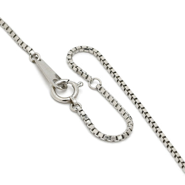 ノンブランド NON BRAND ダイヤペンダント プラチナシルバー Pt900 ダイヤモンド Pt850(チェーン) ネックレス 1P 1粒