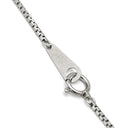 ノンブランド NON BRAND ダイヤペンダント プラチナシルバー Pt900 ダイヤモンド Pt850(チェーン) ネックレス 1P 1粒