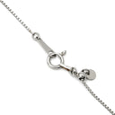 ノンブランド NON BRAND キャッツアイ ペンダント プラチナシルバー Pt900 クリソベリルキャッツアイ ダイヤモンド Pt850(チェーン) ネックレス ダイヤ クリソベリルキャッツアイ プラチナム Pt900×Pt850