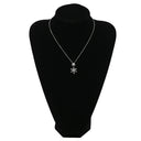 ノンブランド NON BRAND ダイヤ ペンダント ホワイトゴールド K18WG ダイヤモンド ネックレス 18K ダイヤモンド 雪の結晶 スノーフレーク