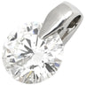 ノンブランド NON BRAND 2.442ct SI2 ラージ ダイヤモンド プラチナシルバー Pt900 ダイヤモンド ペンダントトップ 1粒 1石 ブリリアントカット ネックレストップ 大粒 ペンダントトップ