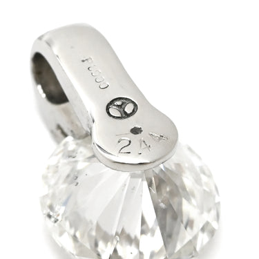 ノンブランド NON BRAND 2.442ct SI2 ラージ ダイヤモンド プラチナシルバー Pt900 ダイヤモンド ペンダントトップ 1粒 1石 ブリリアントカット ネックレストップ 大粒 ペンダントトップ