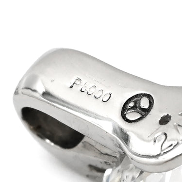 ノンブランド NON BRAND 2.442ct SI2 ラージ ダイヤモンド プラチナシルバー Pt900 ダイヤモンド ペンダントトップ 1粒 1石 ブリリアントカット ネックレストップ 大粒 ペンダントトップ