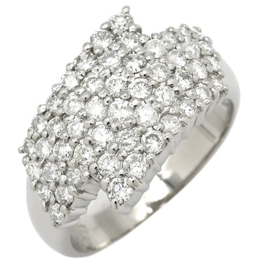 ノンブランド NON BRAND ダイヤモンド 1.00ct プラチナシルバー Pt900 ダイヤモンド リング 指輪 パヴェ プラチナ デザインリング 10号