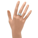 ノンブランド NON BRAND ダイヤモンド 1.00ct プラチナシルバー Pt900 ダイヤモンド リング 指輪 パヴェ プラチナ デザインリング 10号