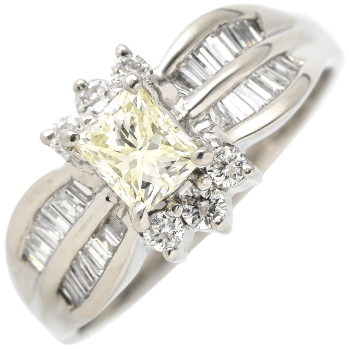 ☆新品☆PT900ダイヤモンド0.17カラットファッションリング　Size11 楽天市場】pt900 0.55ct 一粒ダイヤモンドリング [Hカラー/SIクラス