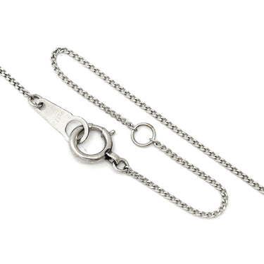 ノンブランド NON BRAND ダイヤ ペンダント プラチナシルバー Pt900 ダイヤモンド Pt850(チェーン) ネックレス プラチナム 3P 3石 3粒 ラインストーン トリロジー