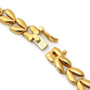 ノンブランド NON BRAND イエローゴールド K18YG ダイヤモンド ブレスレット ダイヤ K18YG Au750 18K 18金 1P 1粒 リーフデザイン