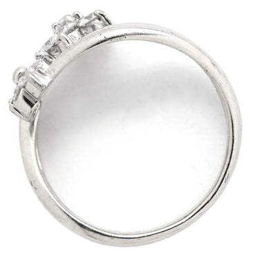 ノンブランド NON BRAND ダイヤモンド リング プラチナシルバー Pt900 ダイヤモンド リング 指輪 プラチナム ダイヤ フラワーモチーフ 花 900 12.5号