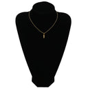 ノンブランド NON BRAND ダイヤペンダント イエローゴールド K18YG ダイヤモンド ネックレス 18K 3P 3石 3粒 スリーストーン 3連 ダイヤモンド 0.15ct