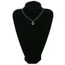 ノンブランド NON BRAND ホワイトゴールド K18WG ダイヤモンド ペンダントトップ Au750 18K 18金 ネックレストップ ブラウン ダイヤ 10P 10粒 ドロップ しずく 1.0ct