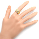 ノンブランド NON BRAND ダイヤ リング イエローゴールド K18YG ダイヤモンド リング 指輪 Au750 18K 18金 ダイヤモンド 13号