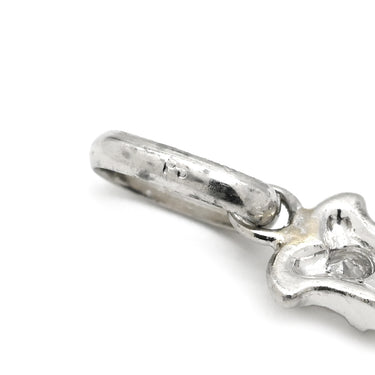 ノンブランド NON BRAND クロス ダイヤモンド 0.50ct プラチナシルバー Pt ダイヤモンド ペンダントトップ 11石 11P 十字架 ネックレストップ ペンダントヘッド プラチナ