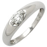 ノンブランド NON BRAND ダイヤモンド 0.20ct リング プラチナシルバー Pt900 ダイヤモンド リング 指輪 1P 1粒 1石 ブリリアントカット プラチナ 7号