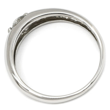 ノンブランド NON BRAND ダイヤモンド 0.20ct リング プラチナシルバー Pt900 ダイヤモンド リング 指輪 1P 1粒 1石 ブリリアントカット プラチナ 7号
