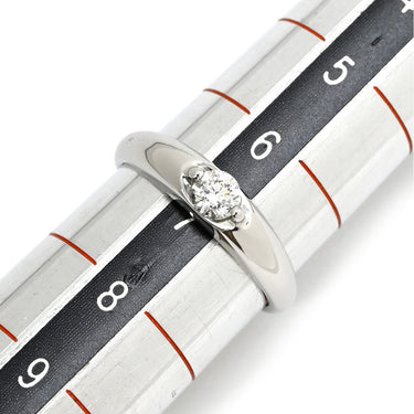 ノンブランド NON BRAND ダイヤモンド 0.20ct リング プラチナシルバー Pt900 ダイヤモンド リング 指輪 1P 1粒 1石 ブリリアントカット プラチナ 7号