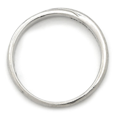 ノンブランド NON BRAND ダイヤリング プラチナシルバー Pt950 ダイヤモンド リング 指輪 5P 5石 5粒 イニシャル刻印あり 9.5号