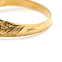 ノンブランド NON BRAND ダイヤリング イエローゴールド×プラチナシルバー K18YG Pt900 ダイヤモンド リング 指輪 Pt900 イエローゴールド プラチナ コンビ 1P 1粒ダイヤ 菱形 ひし型 16号