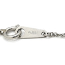 ノンブランド NON BRAND ダイヤ ペンダント プラチナシルバー Pt900 ダイヤモンド Pt850(チェーン) ネックレス プラチナム 3P 3石 3粒 ラインストーン トリロジー