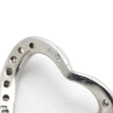 ノンブランド NON BRAND ホワイトゴールド K18WG ダイヤモンド ペンダントトップ ペンダントヘッド Au750 18K 18金 WG ダイヤ オープンハート