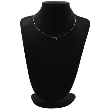 ノンブランド NON BRAND ホワイトゴールド K18WG ダイヤモンド ペンダントトップ ペンダントヘッド Au750 18K 18金 WG ダイヤ オープンハート