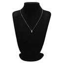 ノンブランド NON BRAND プラチナシルバー Pt850 ダイヤモンド ペンダントトップ Pt850 プラチナム ペンダントヘッド ダイヤ 1P 1粒