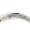 ノンブランド NON BRAND ダイヤリング プラチナシルバー Pt900 K18 ダイヤモンド リング 指輪 3P 3石 3粒 11号