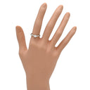 ノンブランド NON BRAND ダイヤリング プラチナシルバー Pt900 K18 ダイヤモンド リング 指輪 3P 3石 3粒 11号