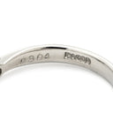 ノンブランド NON BRAND ダイヤリング プラチナシルバー Pt900 ダイヤモンド リング 指輪 3P 3石 3粒 4号