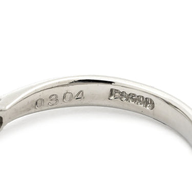 ノンブランド NON BRAND ダイヤリング プラチナシルバー Pt900 ダイヤモンド リング 指輪 3P 3石 3粒 4号