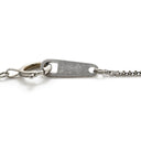 ノンブランド NON BRAND ダイヤ ペンダント プラチナシルバー Pt850 ダイヤモンド ネックレス プラチナム 1P 1石 1粒 ドロップ しずくモチーフ 雫