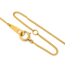 ノンブランド NON BRAND ダイヤペンダント イエローゴールド K18YG ダイヤモンド ネックレス 18K 7P 7石 7粒 ダイヤモンド フラワーモチーフ