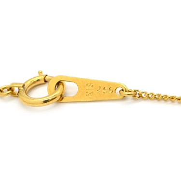 ノンブランド NON BRAND ダイヤペンダント イエローゴールド K18YG ダイヤモンド ネックレス 18K 7P 7石 7粒 ダイヤモンド フラワーモチーフ