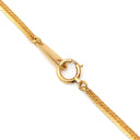 ノンブランド NON BRAND ダイヤペンダント イエローゴールド K18YG ダイヤモンド ネックレス 18K 1P 1石 1粒 ダイヤモンド 0.28ct スネークチェーン