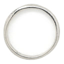 ノンブランド NON BRAND ダイヤモンド 0.025ct プラチナシルバー Pt950 ダイヤモンド リング 指輪 デザインリング カーブリング 名前刻印入り プラチナ 11号