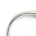 ノンブランド NON BRAND ダイヤモンド 0.025ct プラチナシルバー Pt950 ダイヤモンド リング 指輪 デザインリング カーブリング 名前刻印入り プラチナ 11号